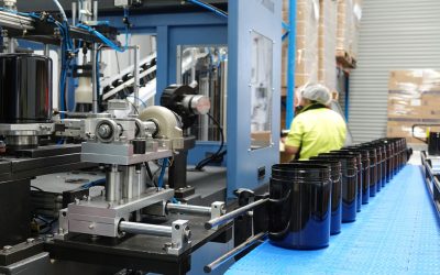 Onsite Manufacturing – 2 stage PET Blow Moulding